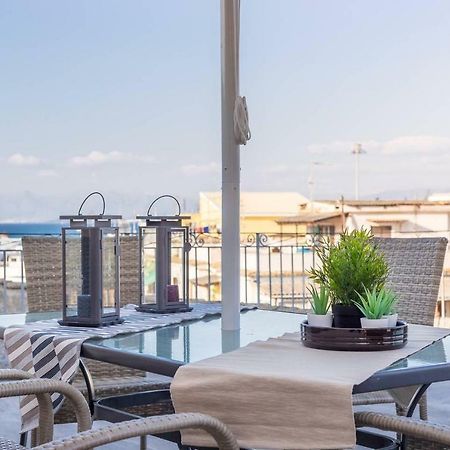 Mantouki Spacious Maisonette - Roof Top View Of Corfu Port מראה חיצוני תמונה
