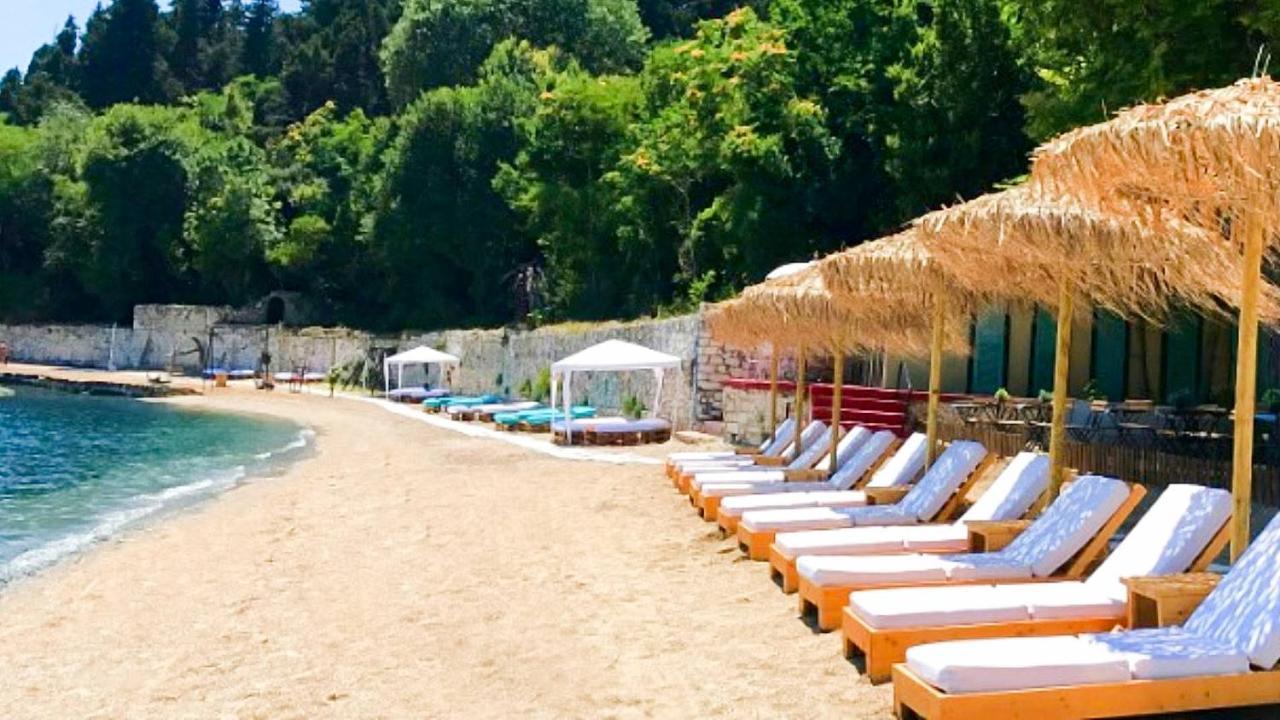 Mantouki Spacious Maisonette - Roof Top View Of Corfu Port מראה חיצוני תמונה