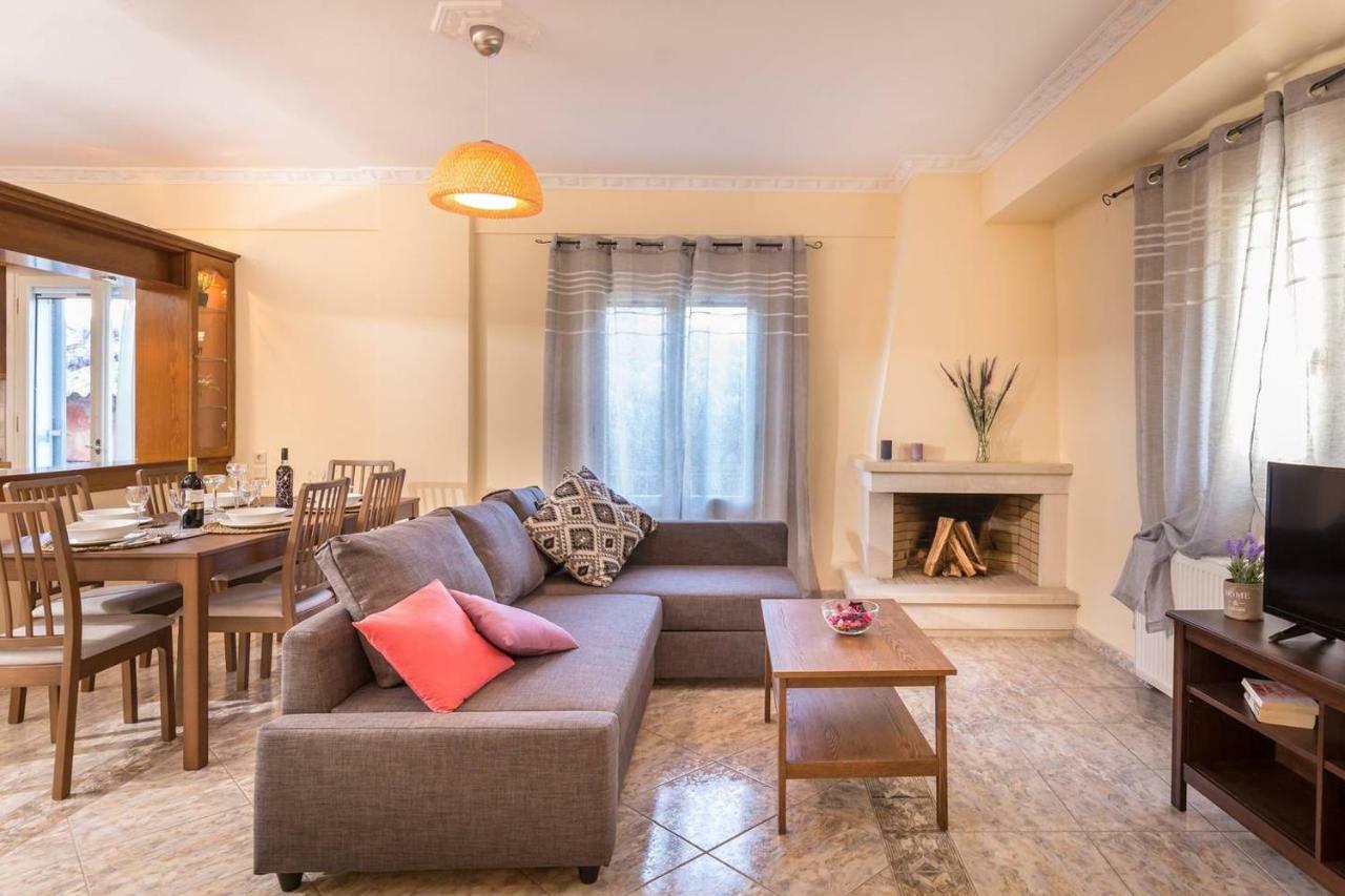 Mantouki Spacious Maisonette - Roof Top View Of Corfu Port מראה חיצוני תמונה