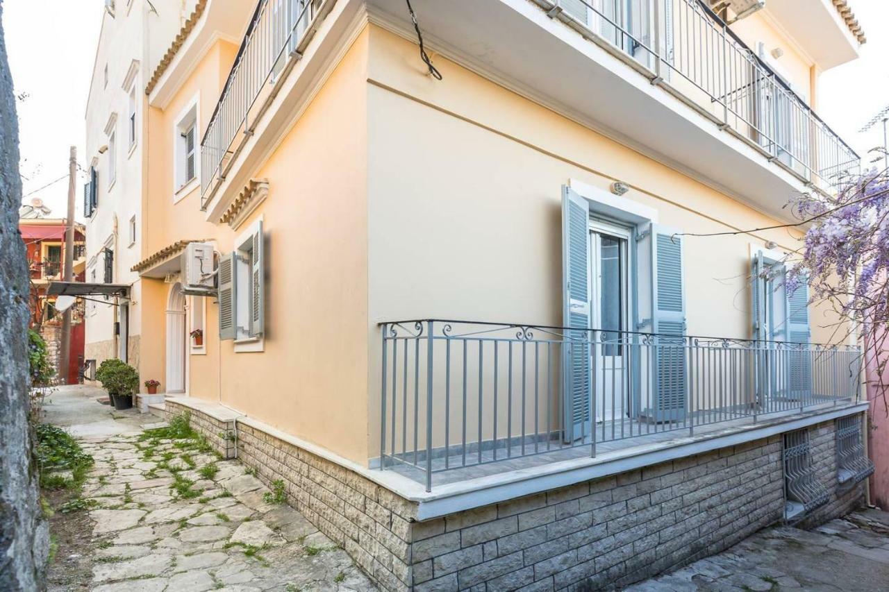 Mantouki Spacious Maisonette - Roof Top View Of Corfu Port מראה חיצוני תמונה