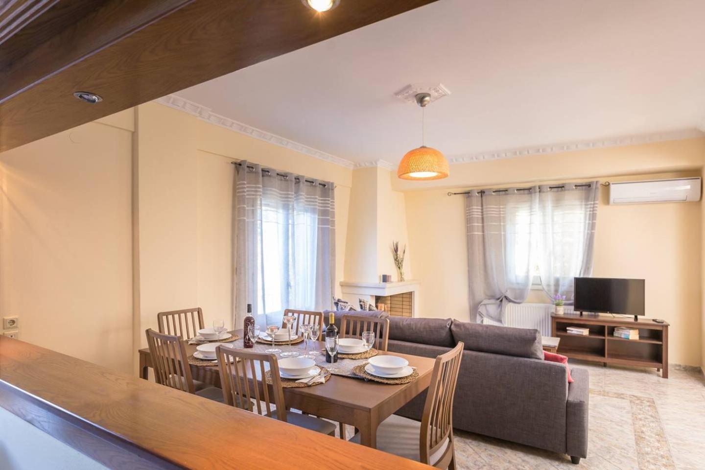 Mantouki Spacious Maisonette - Roof Top View Of Corfu Port מראה חיצוני תמונה
