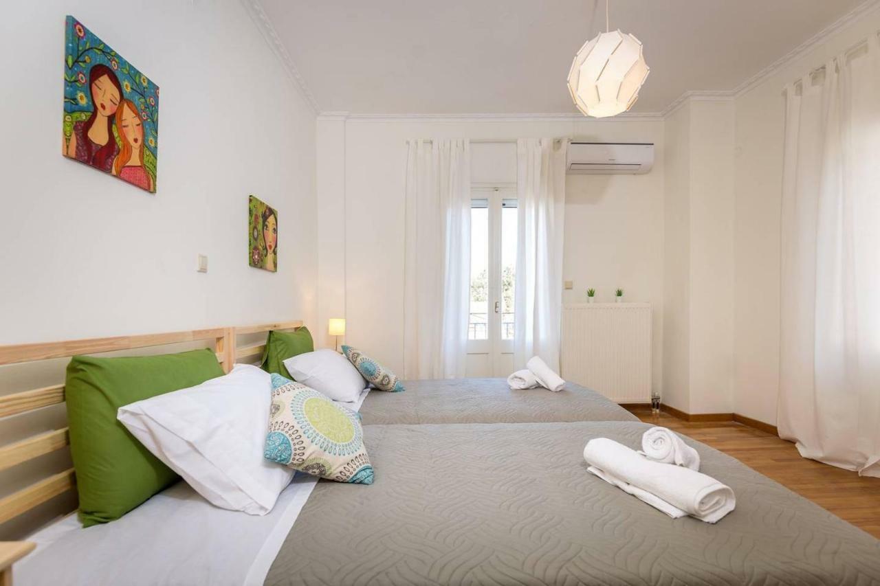 Mantouki Spacious Maisonette - Roof Top View Of Corfu Port מראה חיצוני תמונה